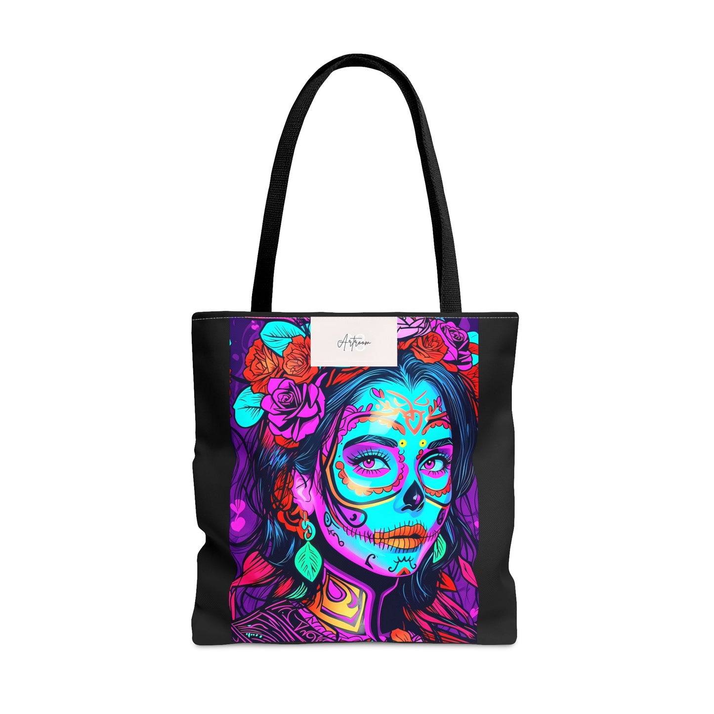 Vibrant Day of the Dead Tote Bag: Celebrate Life in Style
