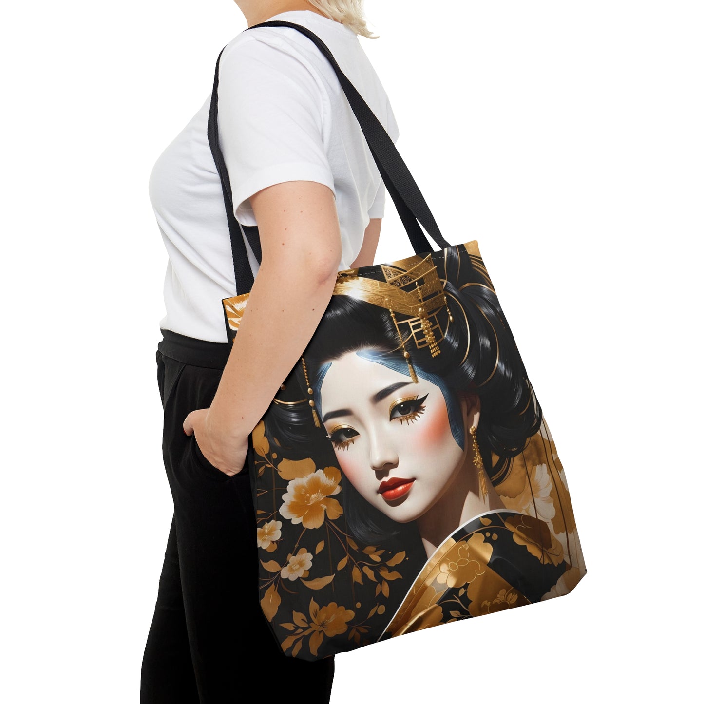 Geisha-Inspired Tote Bag: Captivating Elegance for Your Style