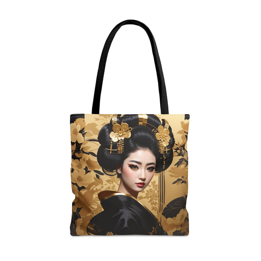 Geisha-Inspired Tote Bag: Captivating Elegance for Your Style