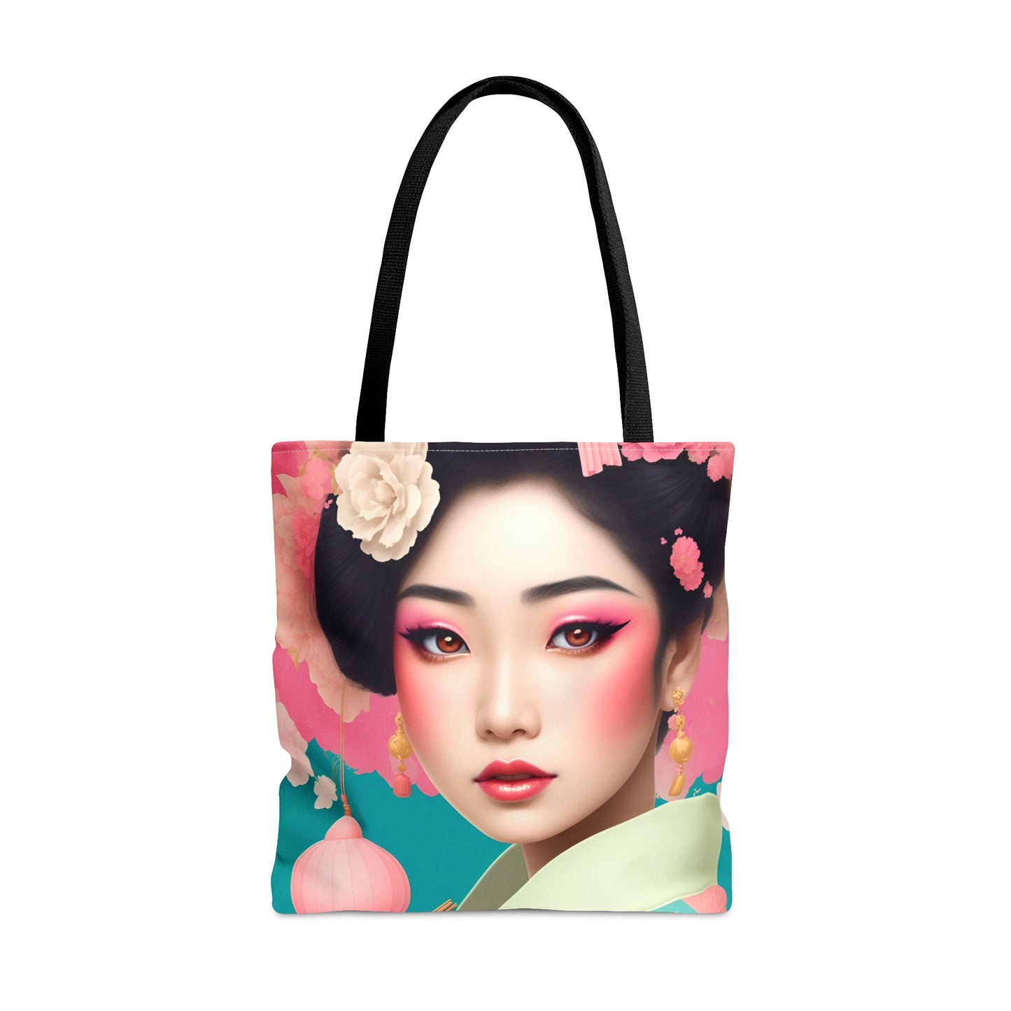 Graceful Elegance: The Geisha Tote Bag