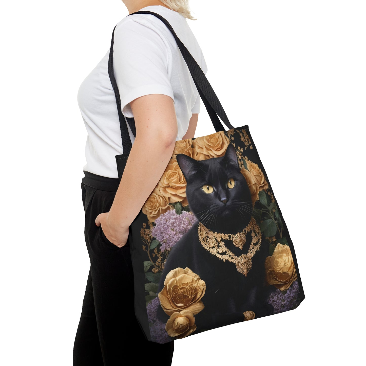 Elegant Cat Tote Bag: Purr-fectly Stylish Accessory for Cat Lovers