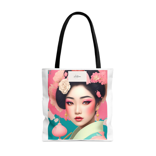 Geisha-Inspired Tote Bag: Captivating Elegance for Your Style