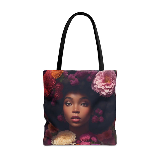 Floral Elegance: Elevate Your Style with Our Beautiful Woman Tote Bag