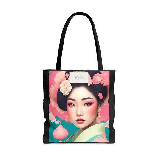 Geisha-Inspired Tote Bag: Captivating Elegance for Your Style