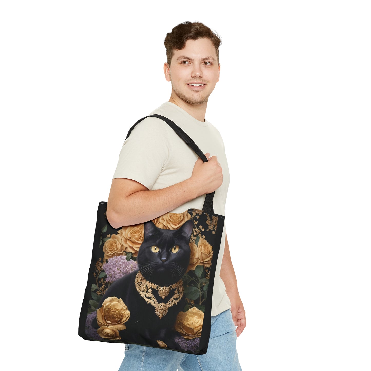 Elegant Cat Tote Bag: Purr-fectly Stylish Accessory for Cat Lovers