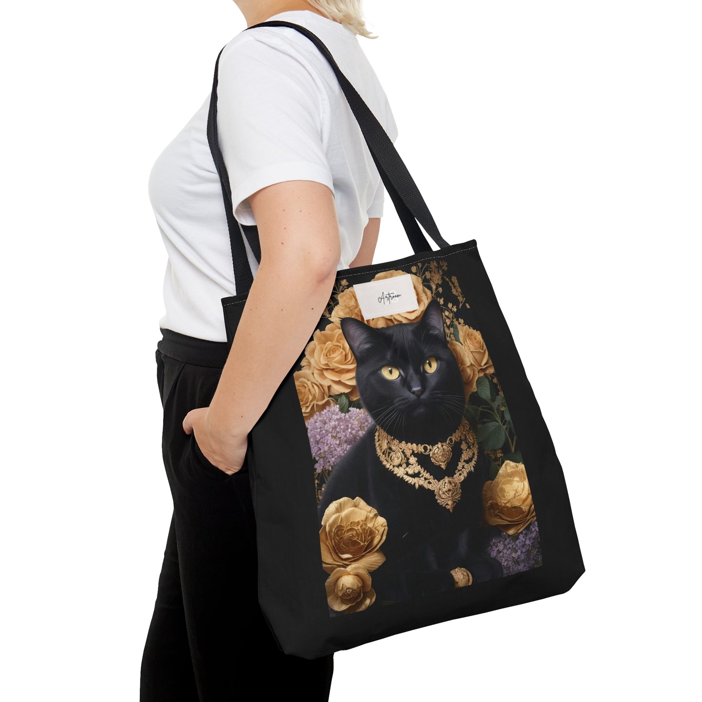 Elegant Cat Tote Bag: Purr-fectly Stylish Accessory for Cat Lovers