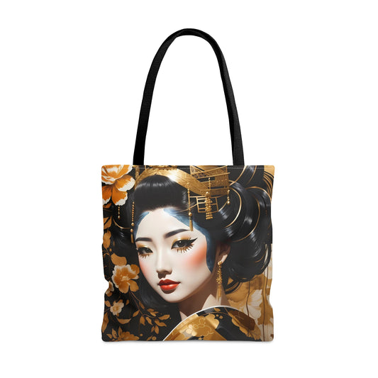 Geisha-Inspired Tote Bag: Captivating Elegance for Your Style